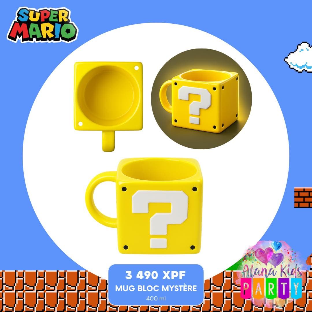 Mug Bloc Mystère Super Mario (400 ml)
