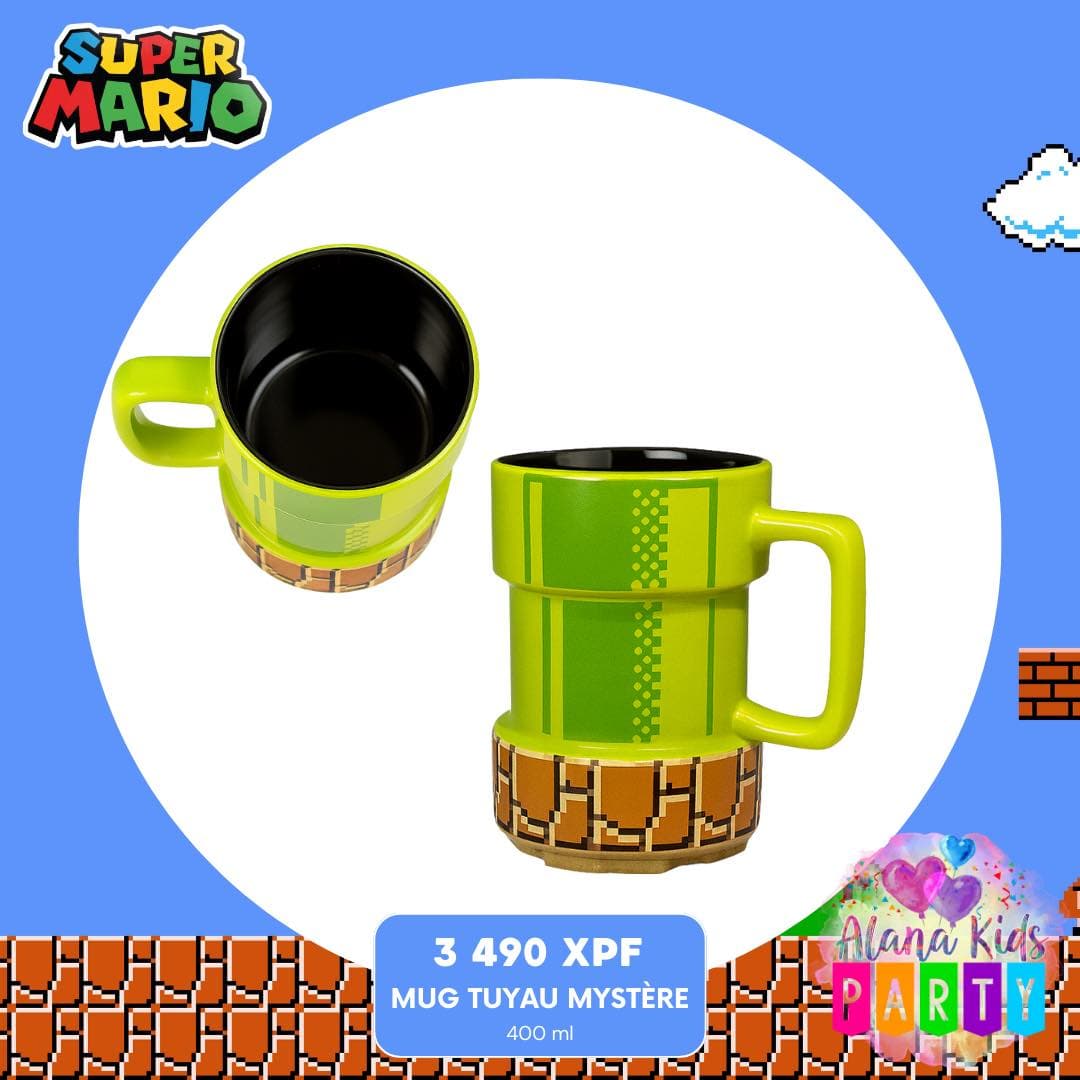 Mug Tuyau Mystère Super Mario (400 ml)