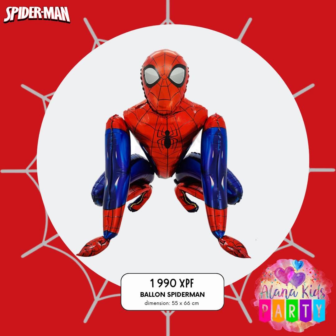 Ballon Spiderman (55x66 cm)